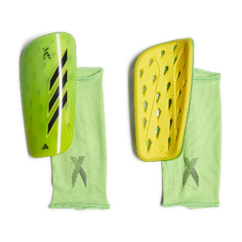 adidas X League Scheenbeschermers Groen Geel Zwart