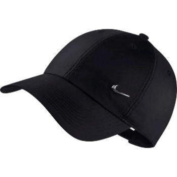 Nike Sportswear Heritage 86 Metallic Swoosh Cap Zwart Metallic