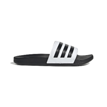 adidas adilette Comfort Badslippers Zwart Wit Zwart