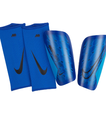 Nike Mercurial Lite Scheenbeschermers Blauw Zwart