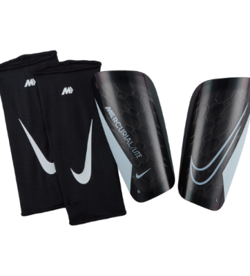 Nike Mercurial Lite Scheenbeschermers Zwart Wit